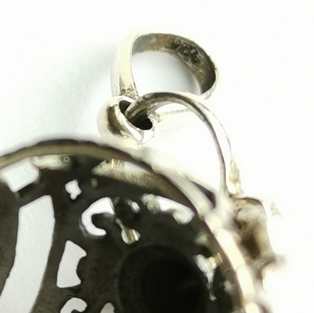 Sterling Silver harmony ball locket pendant Meditation Scent - Picture 3 of 9